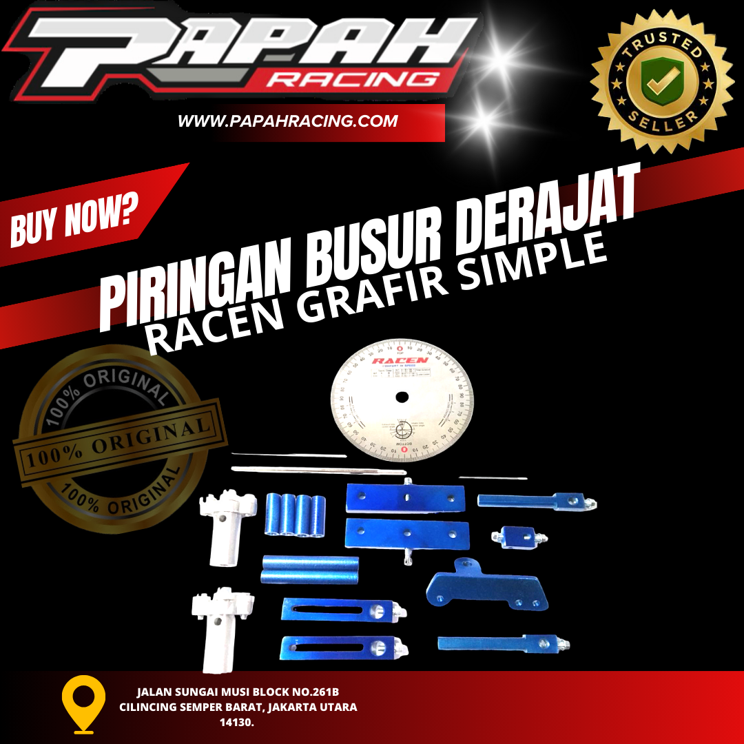 BUSUR DERAJAT RACEN STAINLESS